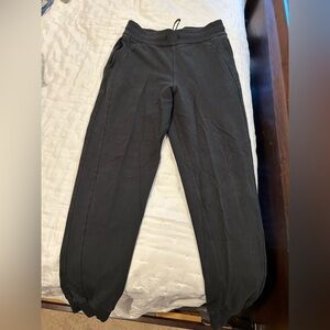 Black lululemon joggers